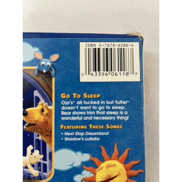 Bear Big Blue House VHS Early to Bed Early to Rise Contains 2 Shows - Picture 9 of 9